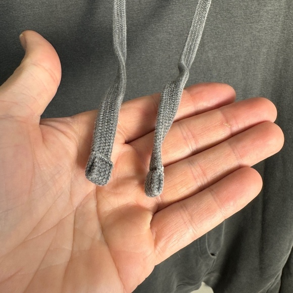 Independent Trading Company Mens Fleece Pullover‎ HOODIE Long Sleeve Gray 2XL - Picture 3 of 16